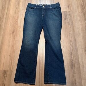 Paige Premium Denim Plus Size Bootcut Jeans High Rise Women’s Blue 18W
